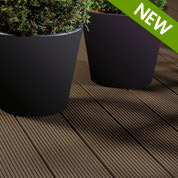 kit terrasses bois composite - carre - 2-9 x 2-9 m